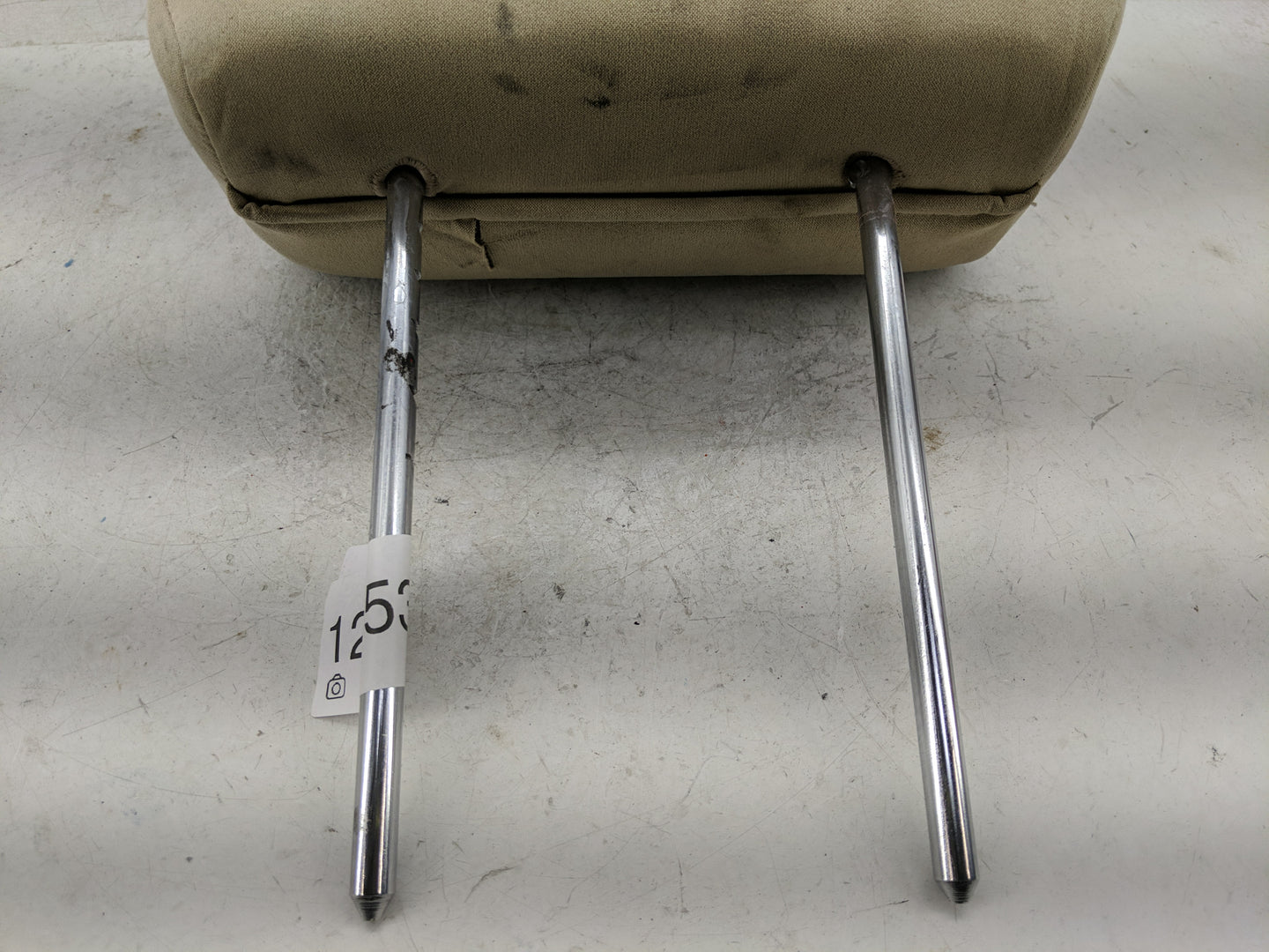 2010 Hyundai Sonata Headrest Head Rest Front Driver Passenger Seat Beige - Oemusedautoparts1.com