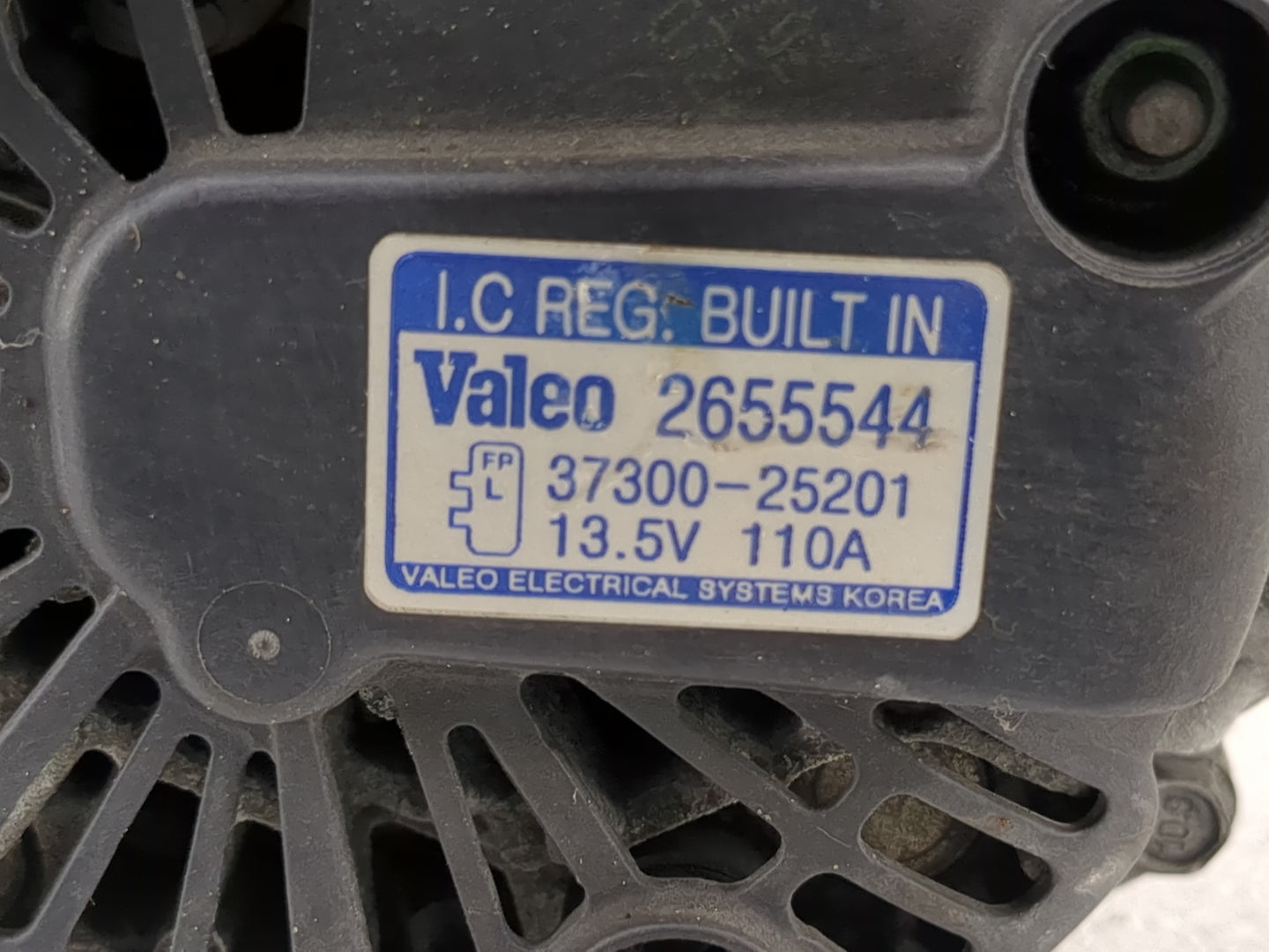2009-2010 Hyundai Sonata Alternator Replacement Generator Charging Assembly Engine OEM P/N:2655544 37300-25201 Fits Fits 200