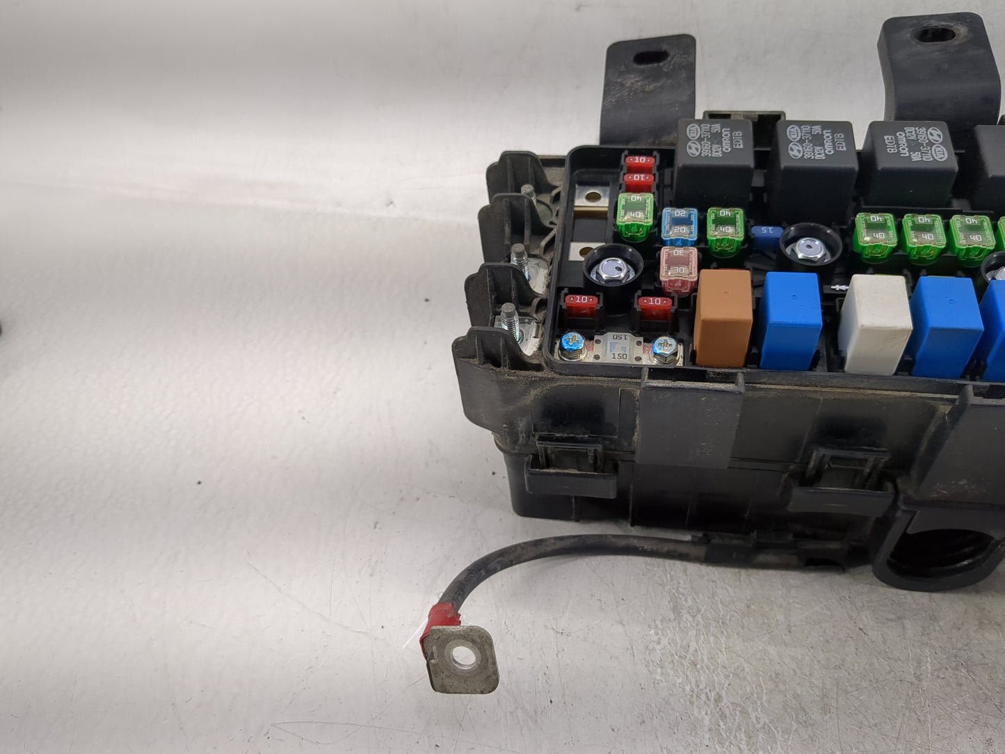 2008-2010 Hyundai Sonata Fusebox Fuse Box Panel Relay Module P/N:91950-3K750 Fits Fits 2008 2009 2010 OEM Used Auto Parts - 