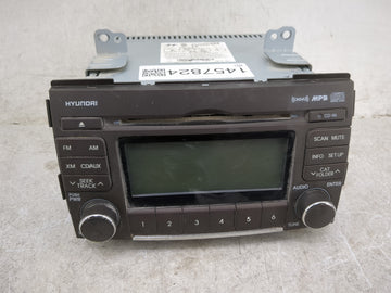 2009-2010 Hyundai Sonata Radio AM FM Cd Player Receiver Replacement P/N:96185-3K100 Fits Fits 2009 2010 OEM Used Auto Parts 