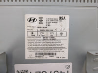 2009-2010 Hyundai Sonata Radio AM FM Cd Player Receiver Replacement P/N:96185-3K100 Fits Fits 2009 2010 OEM Used Auto Parts 