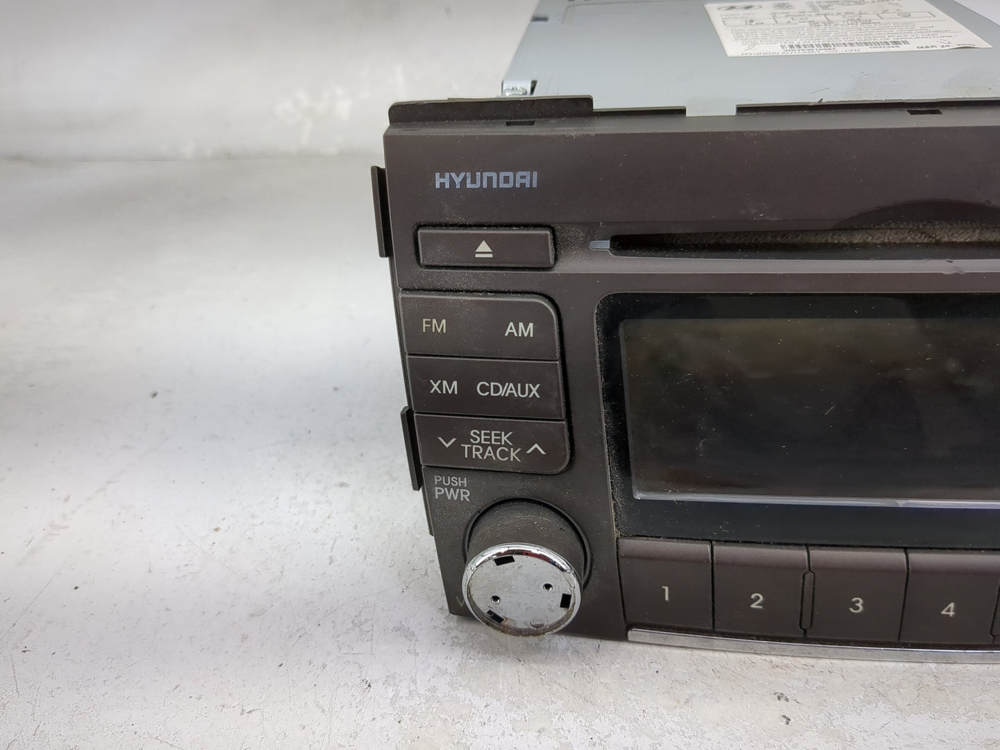2009-2010 Hyundai Sonata Radio AM FM Cd Player Receiver Replacement P/N:961853K100XX1Z 96185-3K100, A-200NFU Fits Fits 2009 