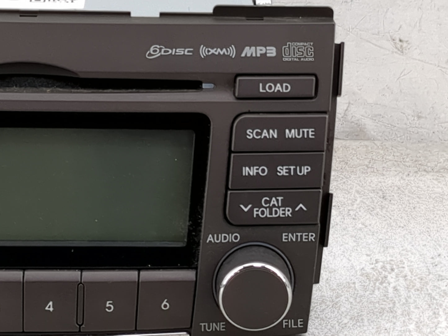 2009-2010 Hyundai Sonata Radio AM FM Cd Player Receiver Replacement P/N:961953K151XX1Z 96195-3K151 Fits Fits 2009 2010 OEM U