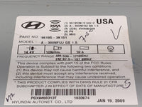 2009-2010 Hyundai Sonata Radio AM FM Cd Player Receiver Replacement P/N:961953K151XX1Z 96195-3K151 Fits Fits 2009 2010 OEM U