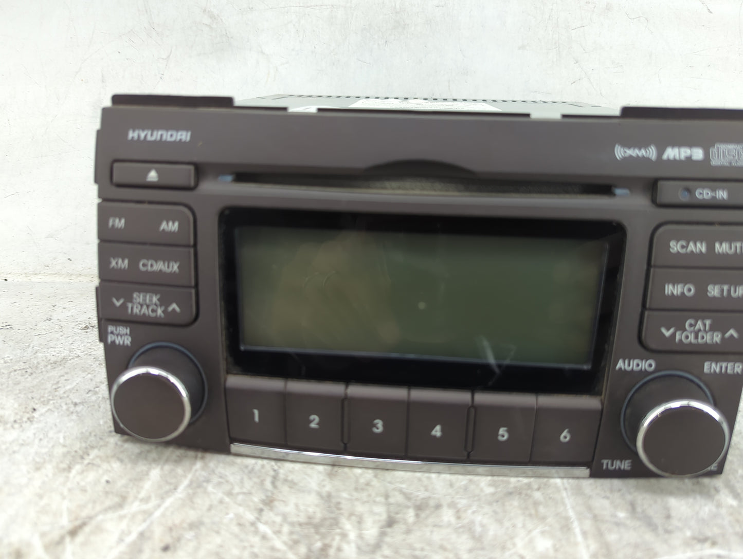 2009-2010 Hyundai Sonata Radio AM FM Cd Player Receiver Replacement P/N:961853K100XX1Z 96185-3K100 Fits Fits 2009 2010 OEM U