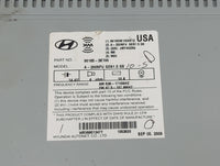 2009-2010 Hyundai Sonata Radio AM FM Cd Player Receiver Replacement P/N:961853K100XX1Z 96185-3K100 Fits Fits 2009 2010 OEM U