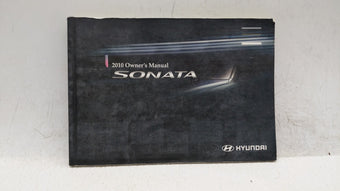 compare product 2010 Hyundai Sonata Owners Manual Book Guide OEM Used Auto Parts