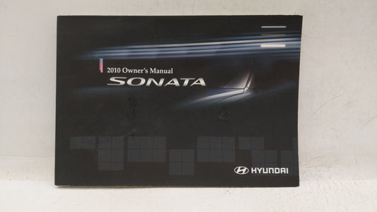2010 Hyundai Sonata Owners Manual Book Guide OEM Used Auto Parts - Oemusedautoparts1.com