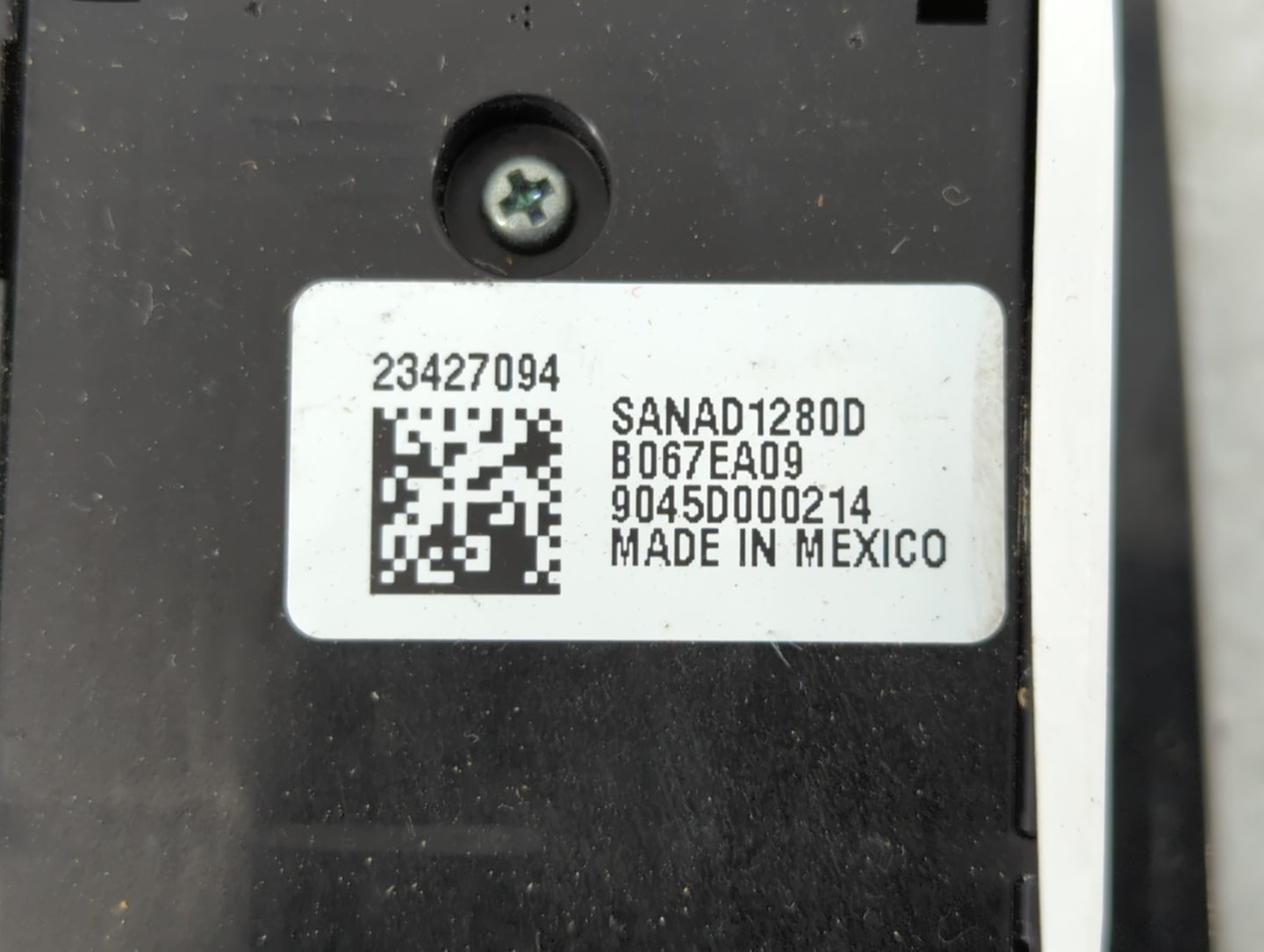 2009-2010 Hyundai Sonata Master Power Window Switch Replacement Driver Side Left P/N:23427094 Fits Fits 2009 2010 OEM Used A