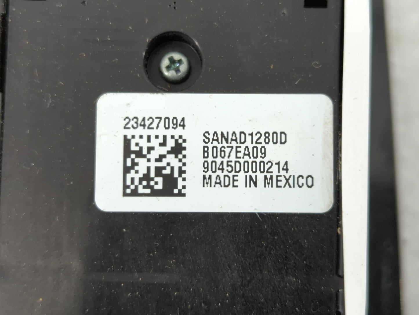 2009-2010 Hyundai Sonata Master Power Window Switch Replacement Driver Side Left P/N:23427094 Fits Fits 2009 2010 OEM Used A