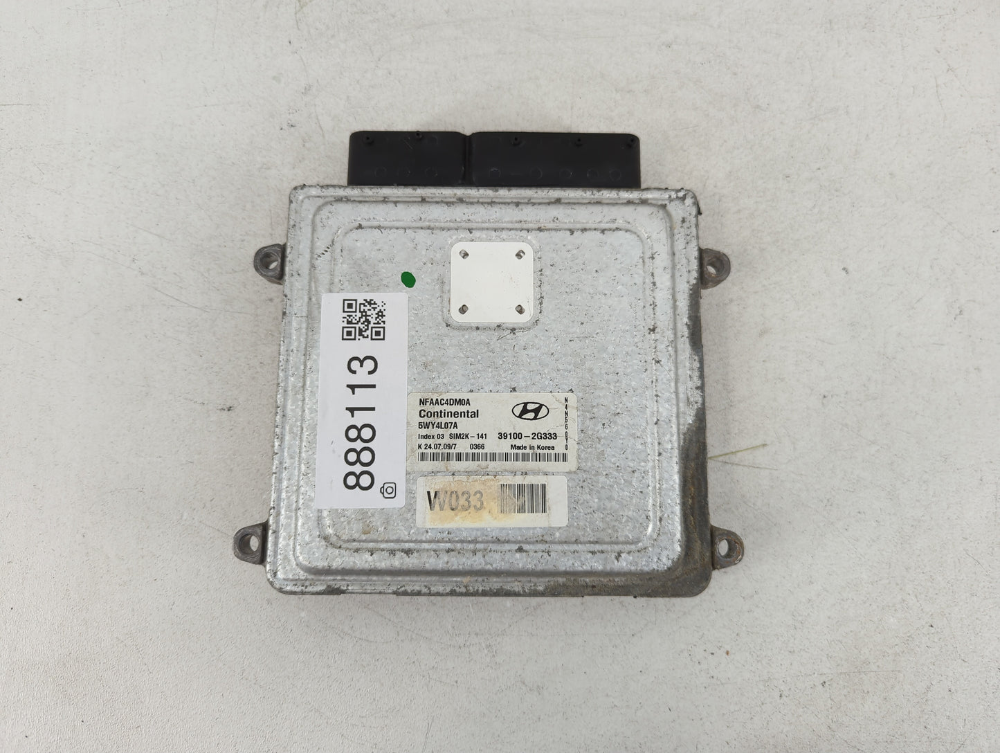 2010 Hyundai Sonata PCM Engine Control Computer ECU ECM PCU OEM Fits OEM Used Auto Parts - Oemusedautoparts1.com