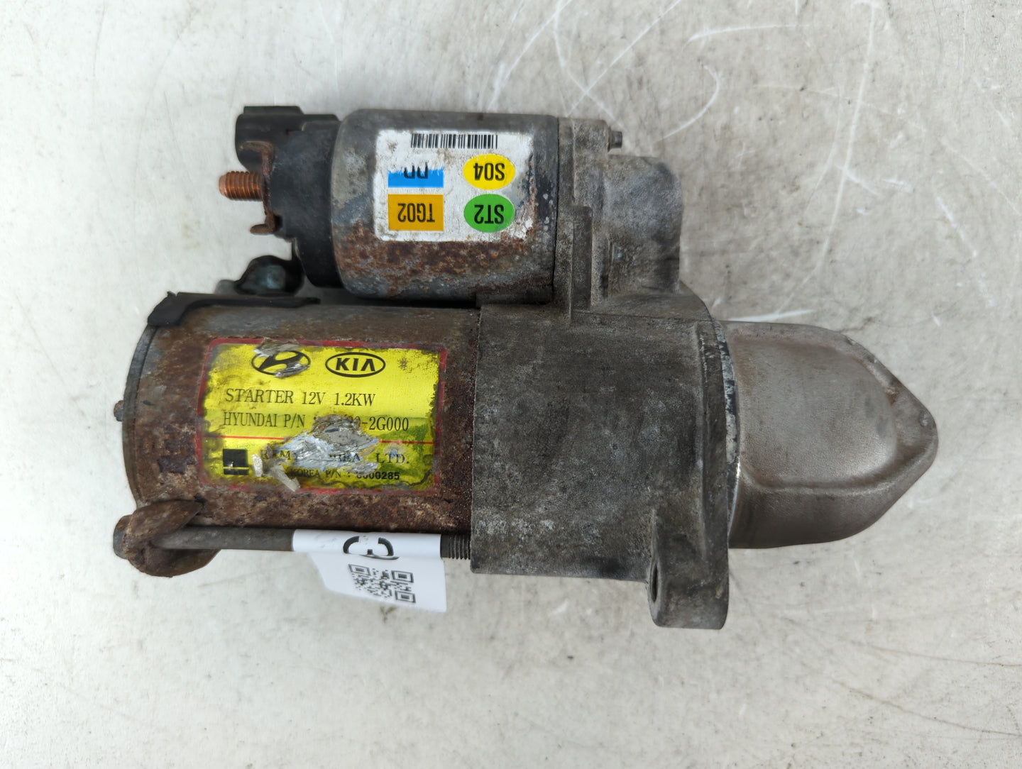 2008-2015 Hyundai Sonata Car Starter Motor Solenoid OEM Fits Fits 2008 2009 2010 2011 2012 2013 2014 2015 2016 OEM Used Auto