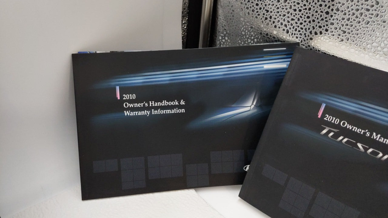 2010 Hyundai Tucson Owners Manual Book Guide OEM Used Auto Parts - Oemusedautoparts1.com