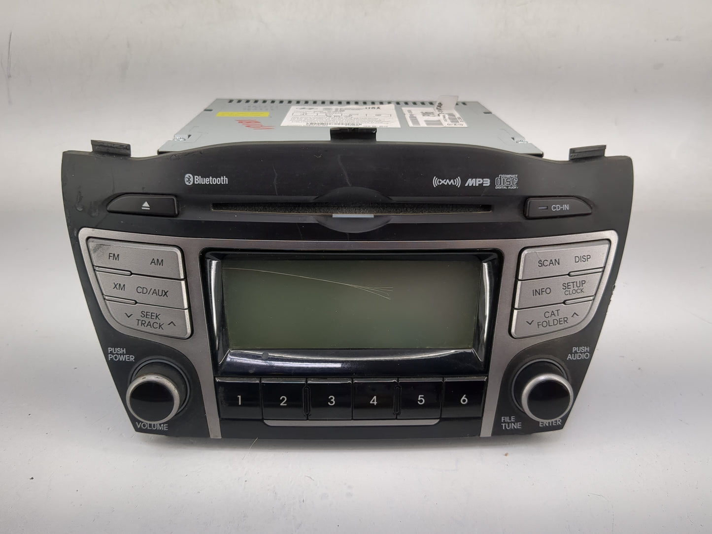 2010-2013 Hyundai Tucson Radio AM FM Cd Player Receiver Replacement P/N:961602S160AMTAP A-200LMLSBAP Fits Fits 2010 2011 201