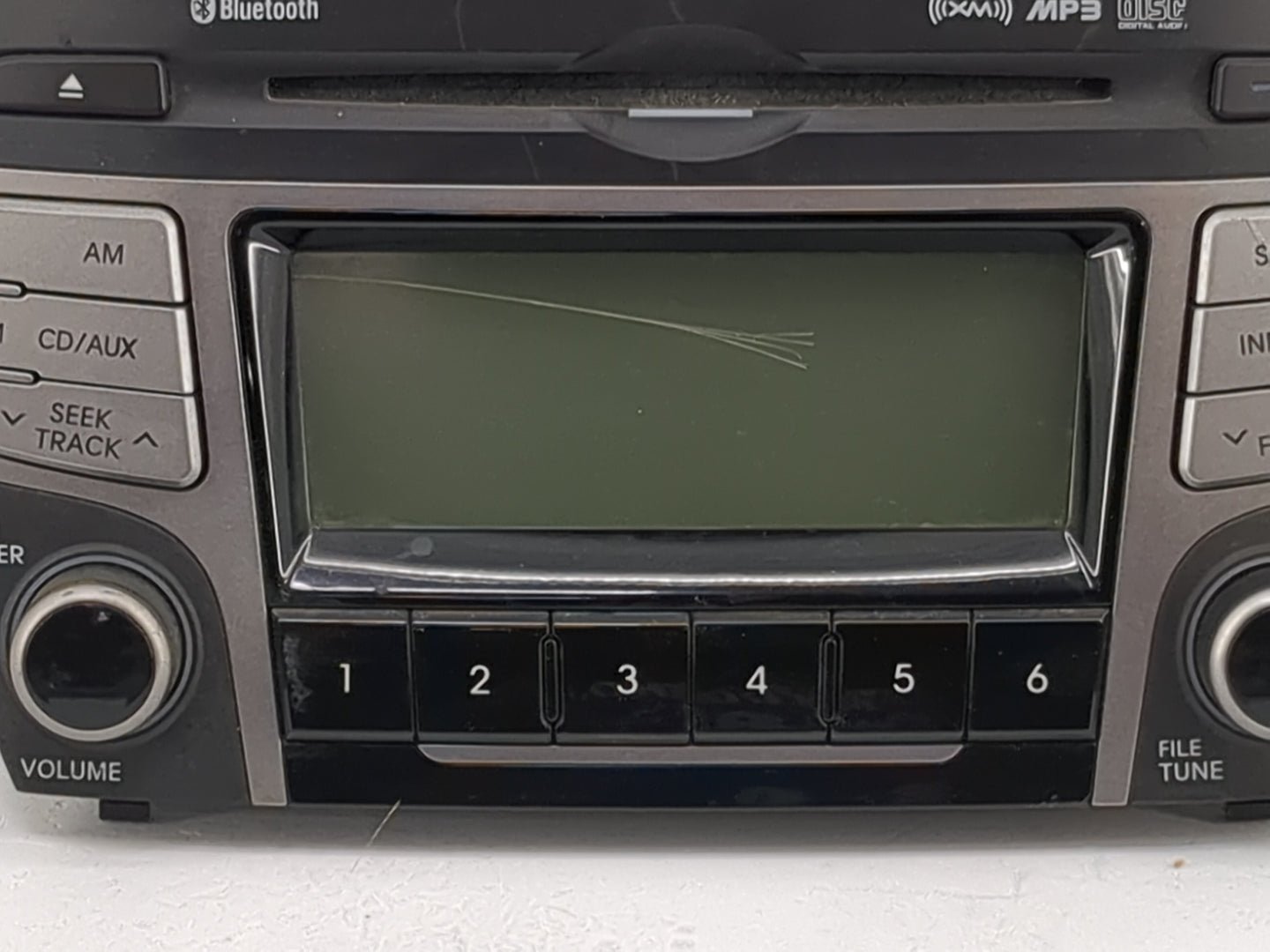 2010-2013 Hyundai Tucson Radio AM FM Cd Player Receiver Replacement P/N:961602S160AMTAP A-200LMLSBAP Fits Fits 2010 2011 201