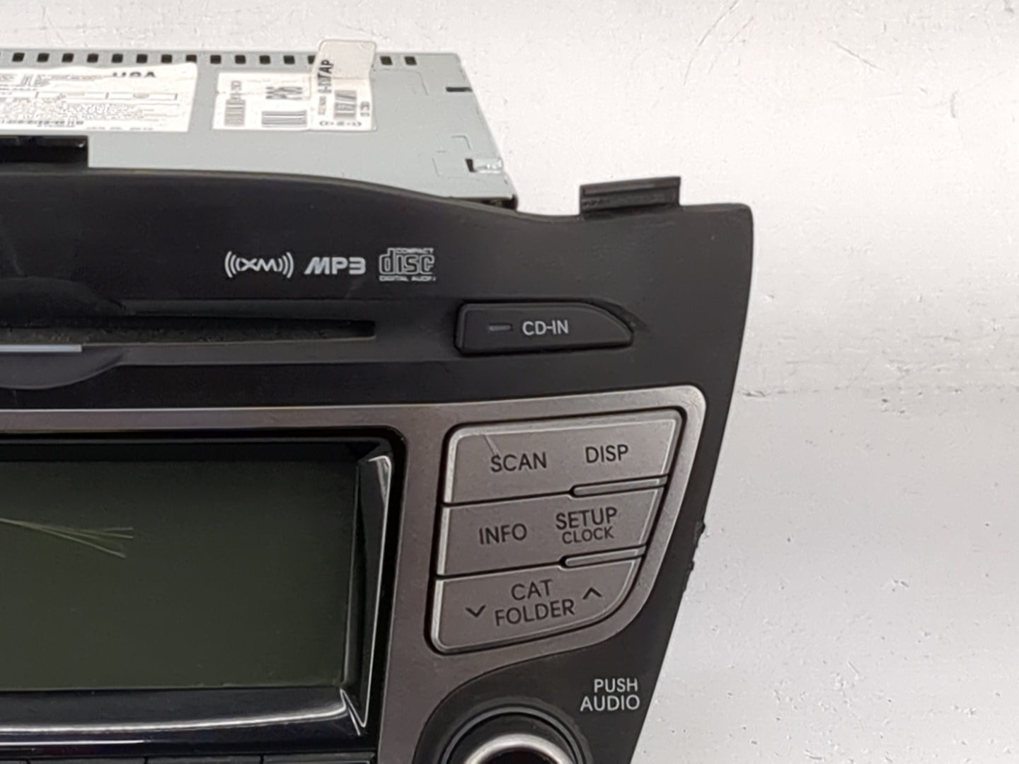 2010-2013 Hyundai Tucson Radio AM FM Cd Player Receiver Replacement P/N:961602S160AMTAP A-200LMLSBAP Fits Fits 2010 2011 201