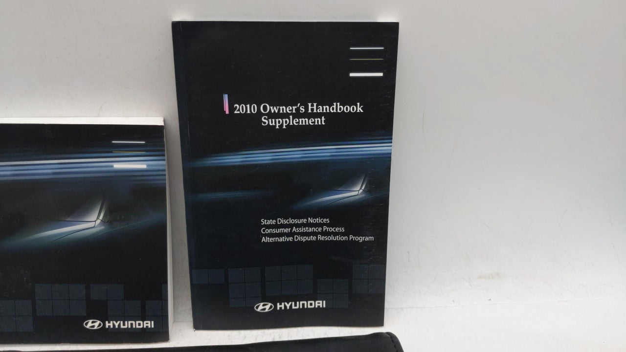 2010 Hyundai Tucson Owners Manual Book Guide OEM Used Auto Parts - Oemusedautoparts1.com