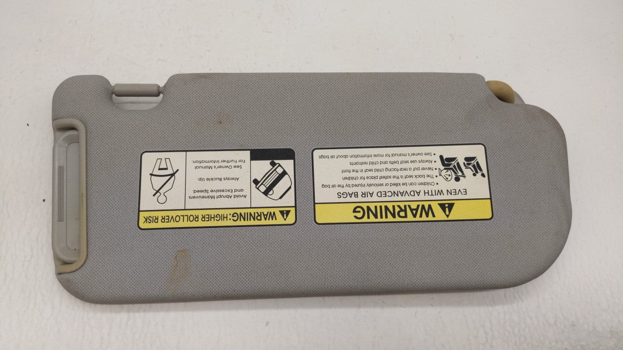 2010 Hyundai Tucson Sun Visor Shade Replacement Driver Left Mirror Fits Fits 2011 2012 2013 2014 2015 OEM Used Auto Parts - 