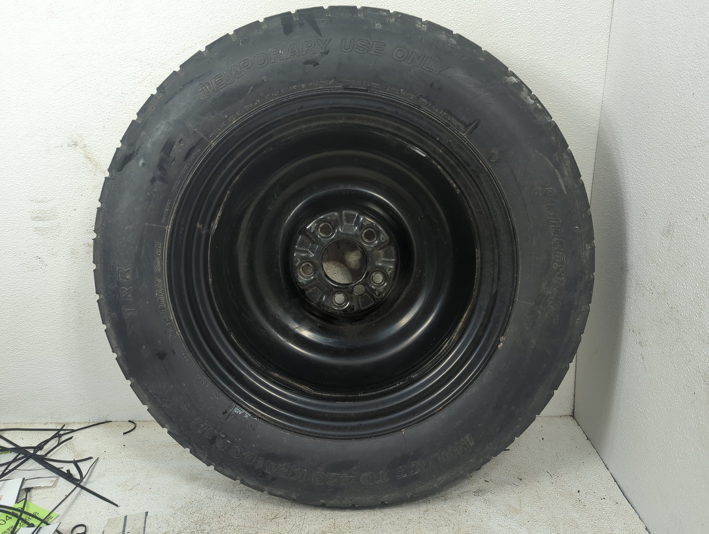2010-2012 Infiniti Ex35 Spare Donut Tire Wheel Rim Oem - Oemusedautoparts1.com