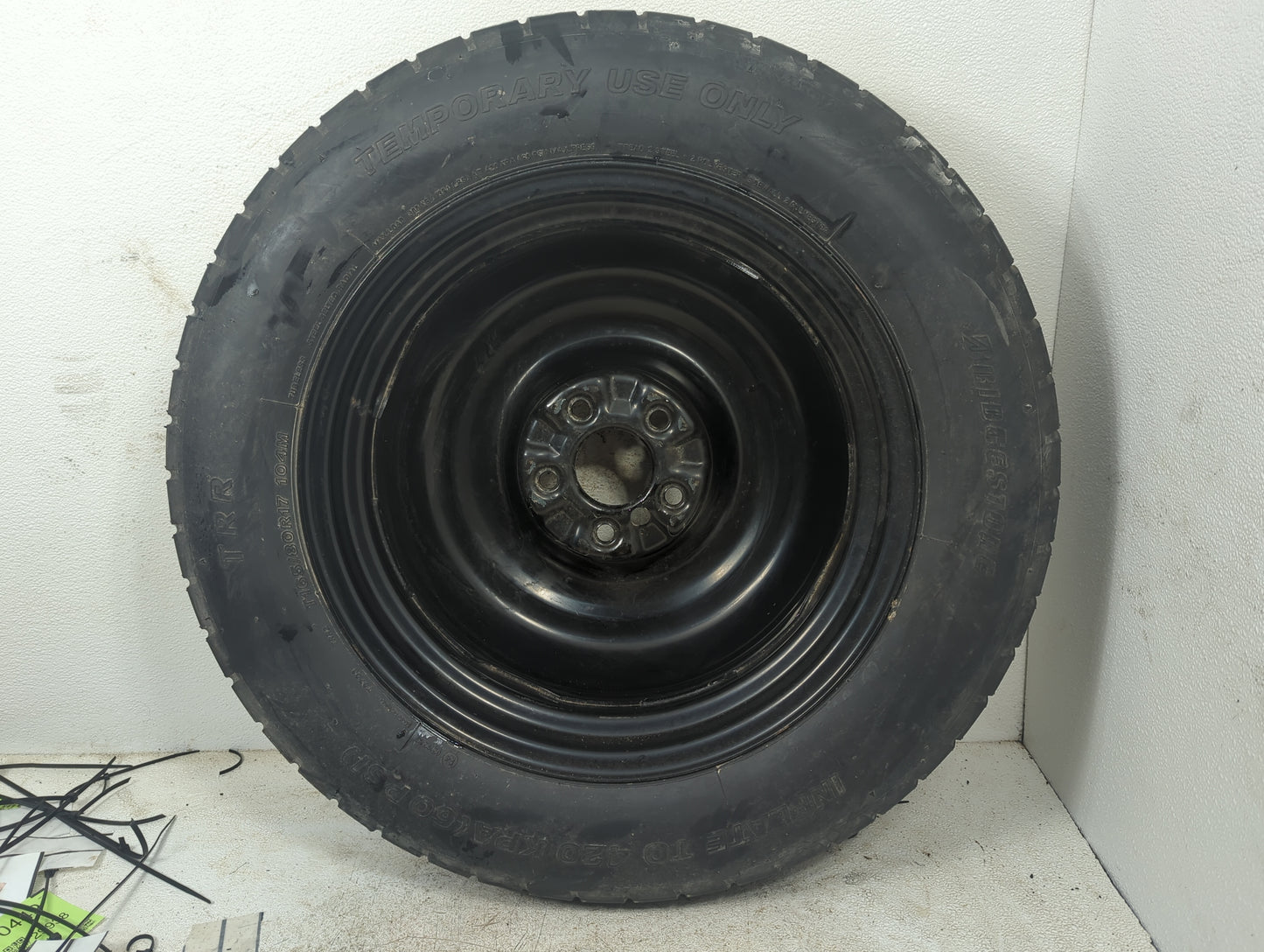 2010-2012 Infiniti Ex35 Spare Donut Tire Wheel Rim Oem - Oemusedautoparts1.com