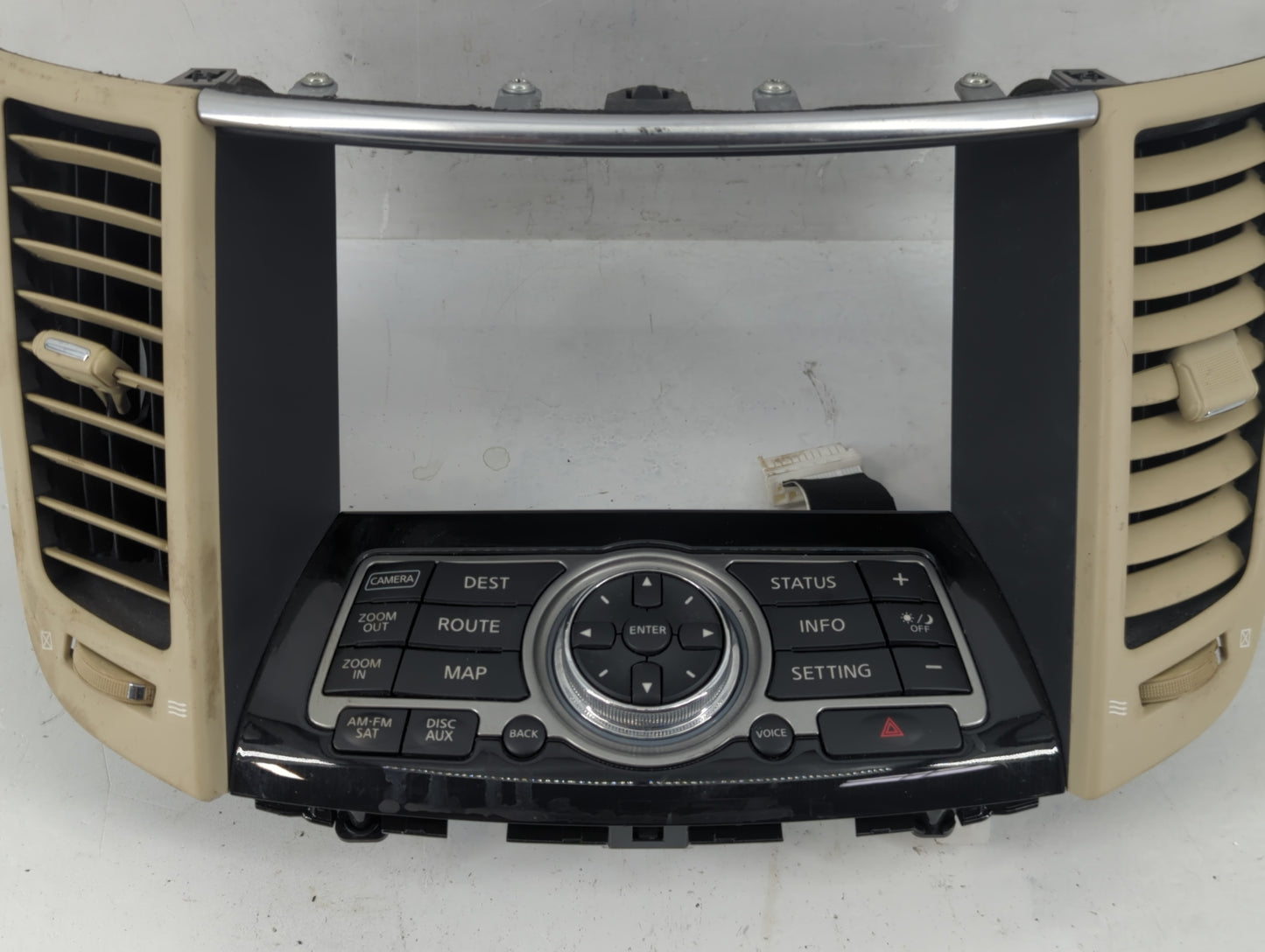 2010-2012 Infiniti Fx35 Radio AM FM Cd Player Receiver Replacement P/N:28395 1CA2D Fits Fits 2010 2011 2012 2013 2014 2015 O