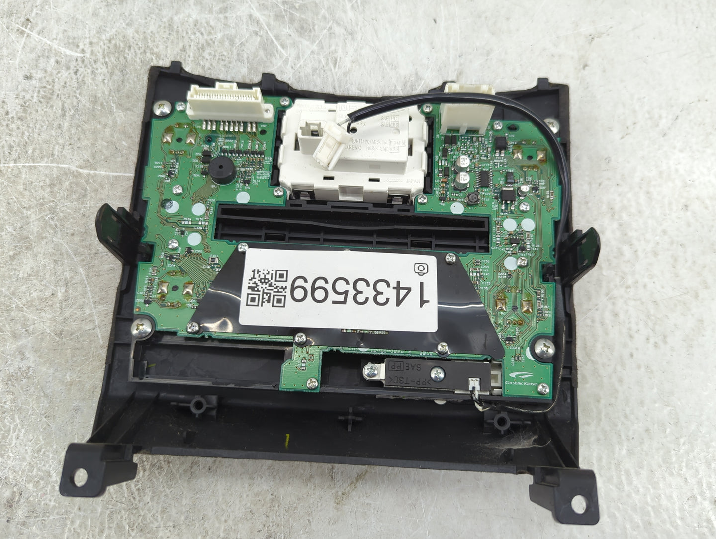 2009-2010 Infiniti Fx35 Climate Control Module Temperature AC/Heater Replacement P/N:25810 1CA0B Fits Fits 2009 2010 OEM Use