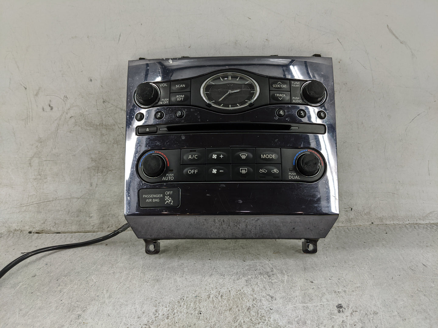 2009-2010 Infiniti Fx35 Climate Control Module Temperature AC/Heater Replacement P/N:25810 1CA0B Fits Fits 2009 2010 OEM Use
