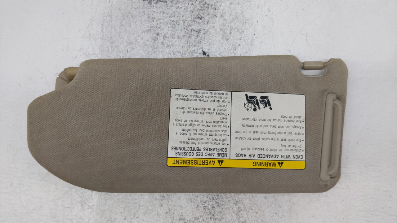 2007-2008 Infiniti G35 Sun Visor Shade Replacement Passenger Right Mirror Fits Fits 2007 2008 2009 2010 2011 2012 2013 2015 