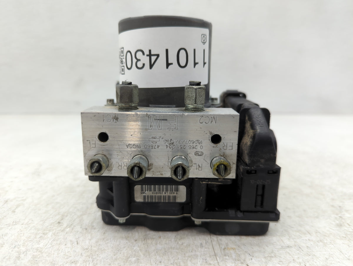 2009-2010 Infiniti G37 Anti-Lock Brake ABS Pump Module Actuator OEM P/N:47660 1NG0A Fits Fits 2009 2010 OEM Used Auto Parts 