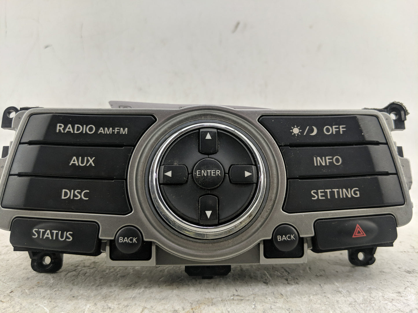 2008-2013 Infiniti G37 Radio Control Panel - Oemusedautoparts1.com