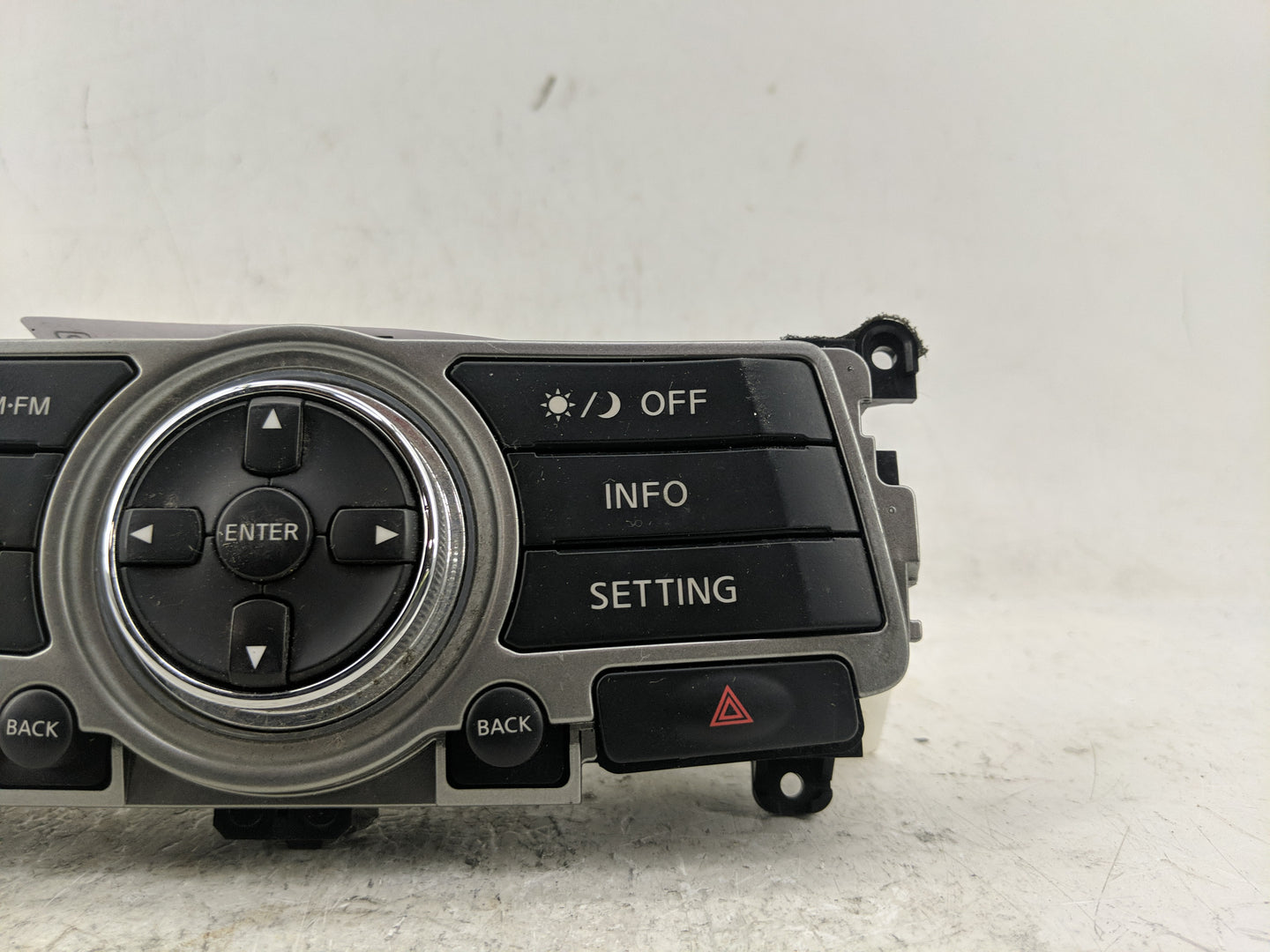 2008-2013 Infiniti G37 Radio Control Panel - Oemusedautoparts1.com