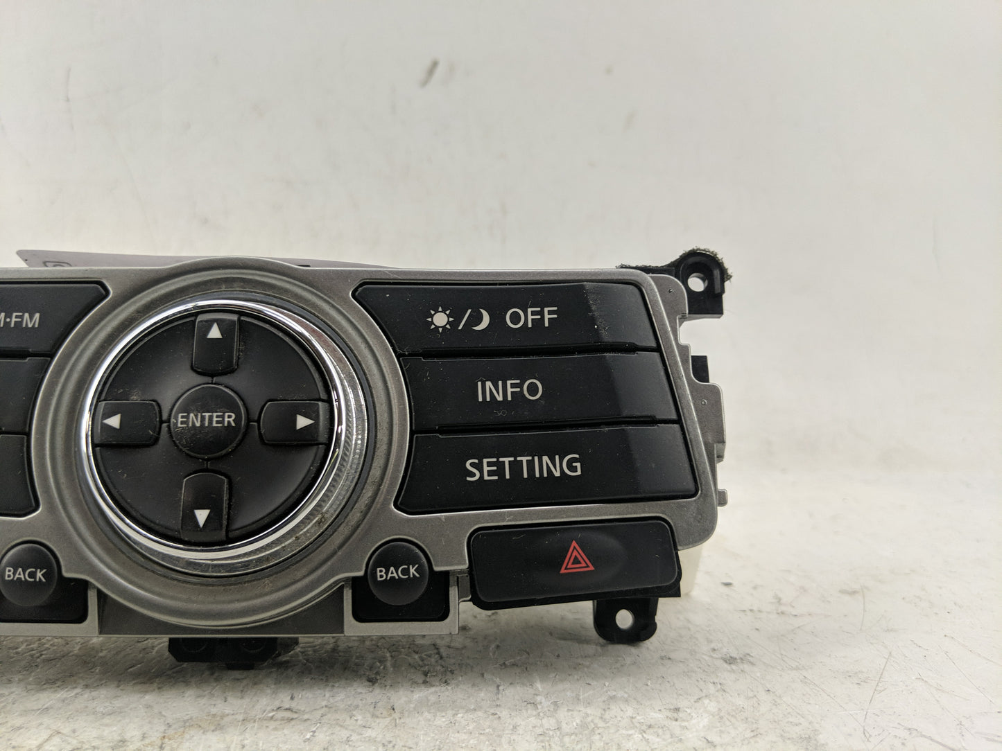 2008-2013 Infiniti G37 Radio Control Panel - Oemusedautoparts1.com