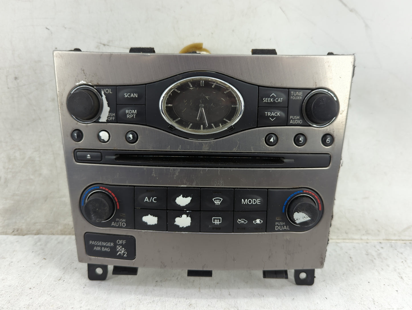 2009-2013 Infiniti G37 Climate Control Module Temperature AC/Heater Replacement P/N:68262 1NF4D 25391 1BU8A Fits OEM Used Au