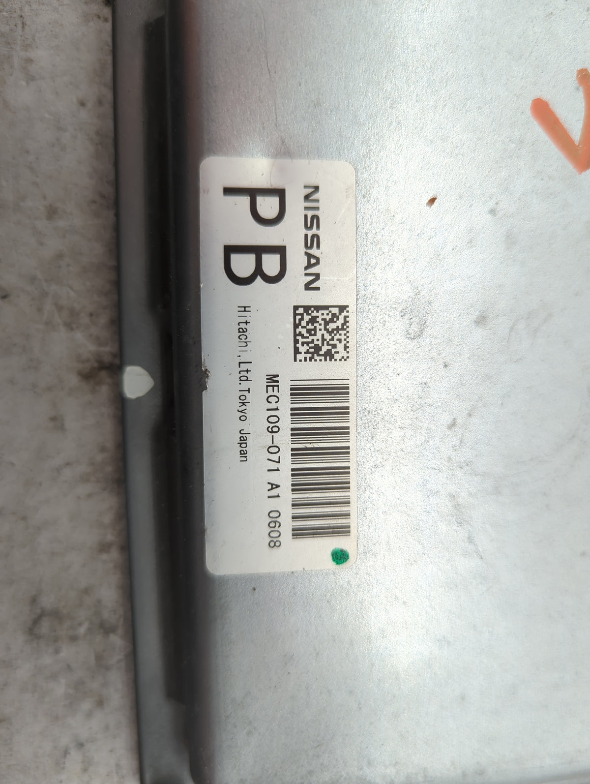 2010 Infiniti G37 PCM Engine Control Computer ECU ECM PCU OEM P/N:MEC109-071 A1 Fits OEM Used Auto Parts - Oemusedautoparts1
