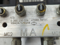 2009-2010 Infiniti G37 ABS Pump Control Module Replacement P/N:47660 1NF0C 47660 1NC0C Fits Fits 2009 2010 OEM Used Auto Par