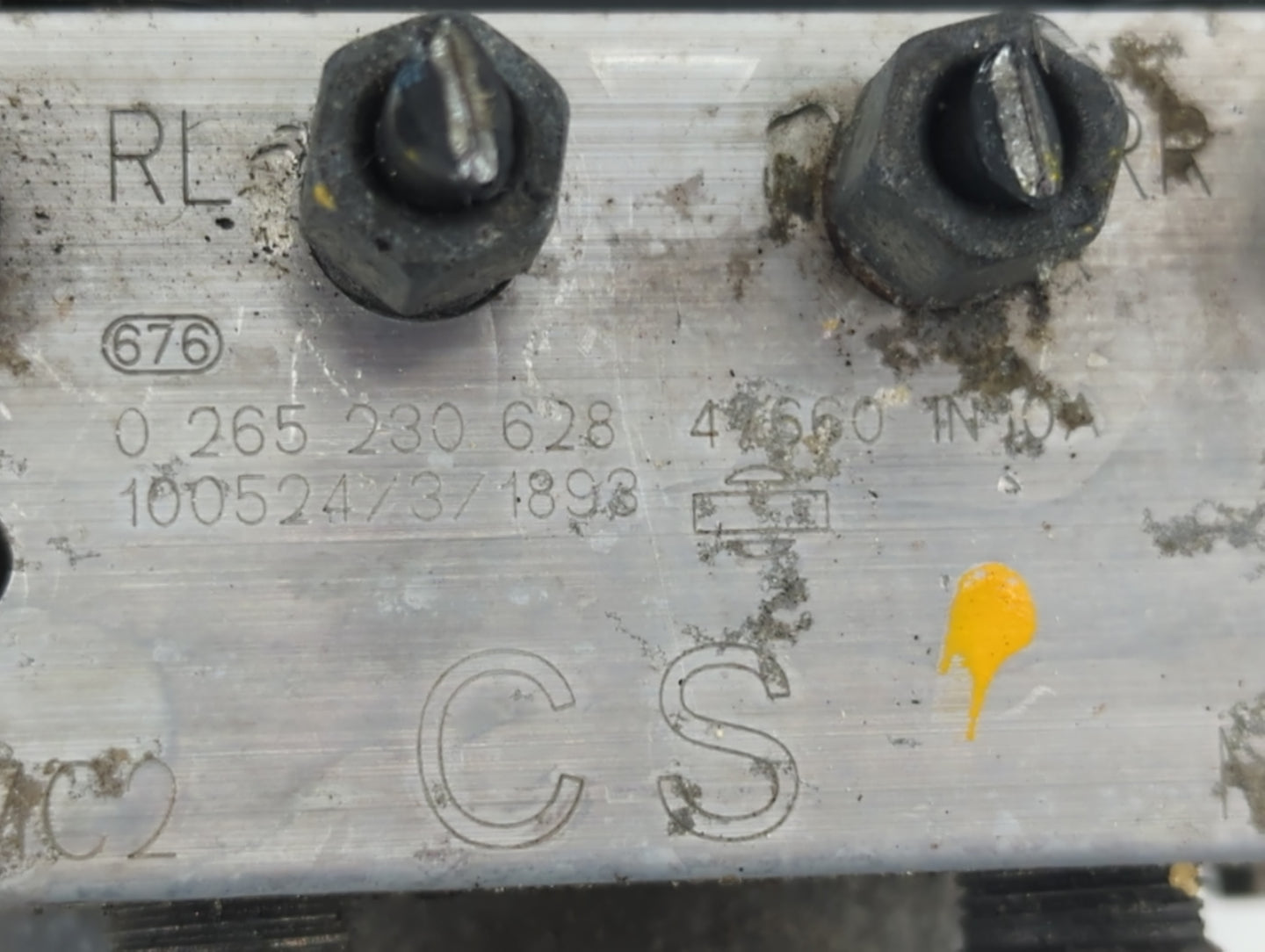 2009-2010 Infiniti G37 ABS Pump Control Module Replacement P/N:42660 1N10A 0 265 230 628 Fits Fits 2009 2010 OEM Used Auto P