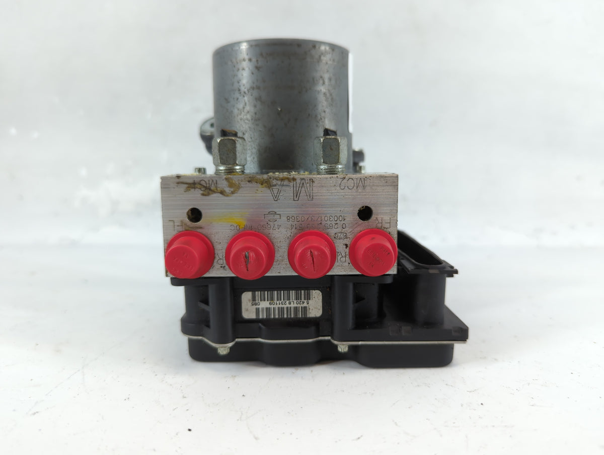 2009-2010 Infiniti G37 Anti-Lock Brake ABS Pump Module Actuator OEM P/N:47660 1NF0C 0 265 230 514 Fits Fits 2009 2010 OEM Us