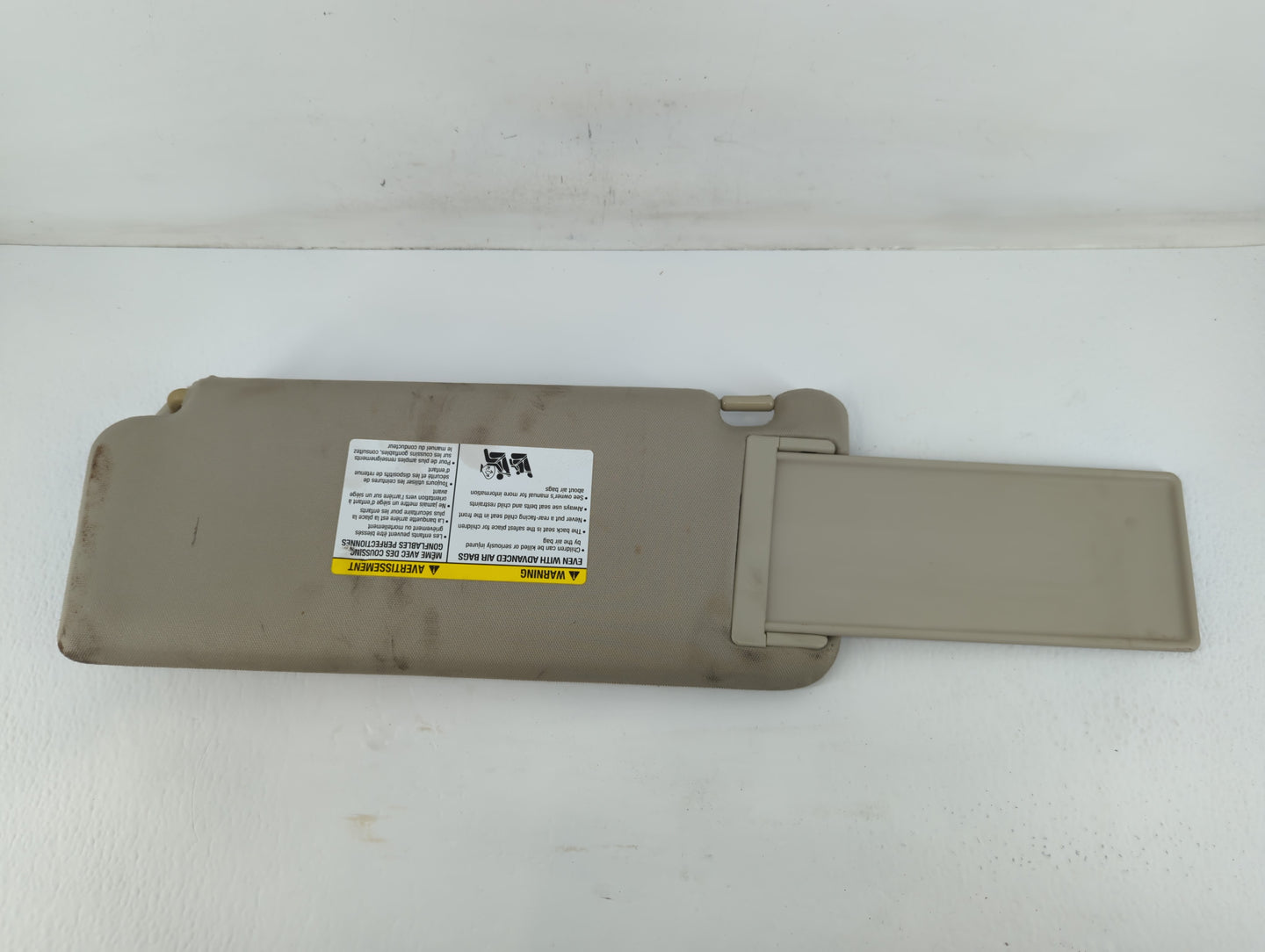 2004-2010 Infiniti Qx56 Sun Visor Shade Replacement Passenger Right Mirror Fits OEM Used Auto Parts - Oemusedautoparts1.com