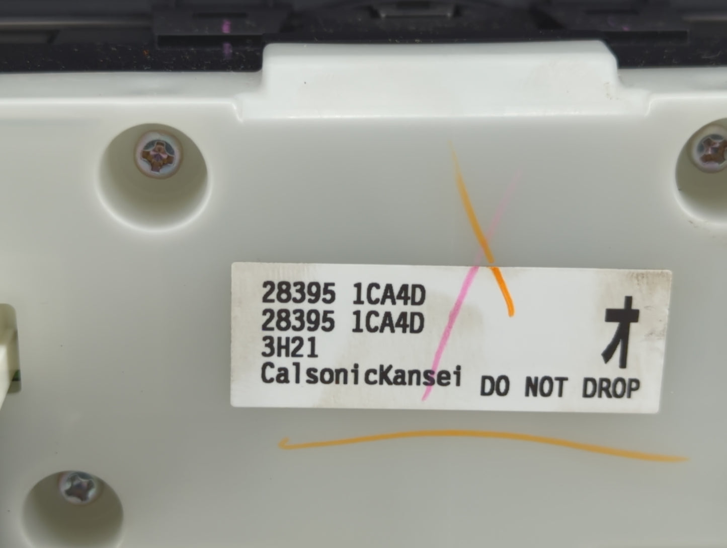 2014-2017 Infiniti Qx70 Radio AM FM Cd Player Receiver Replacement P/N:28395-1CA4D Fits OEM Used Auto Parts - Oemusedautopar