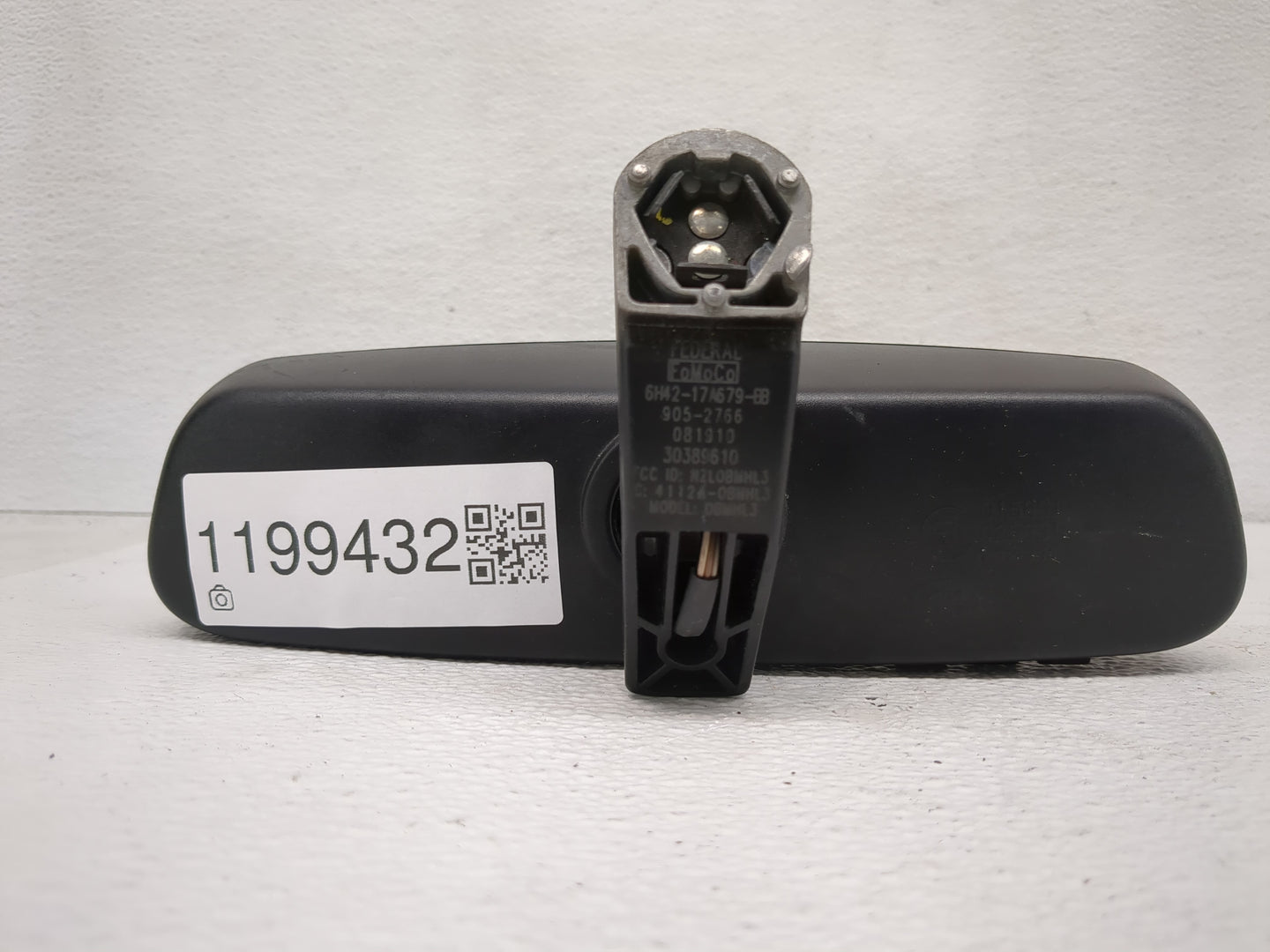 2009-2011 Jaguar Xf Interior Rear View Mirror Replacement OEM P/N:6H42-17A679-BB Fits Fits 2009 2010 2011 OEM Used Auto Part
