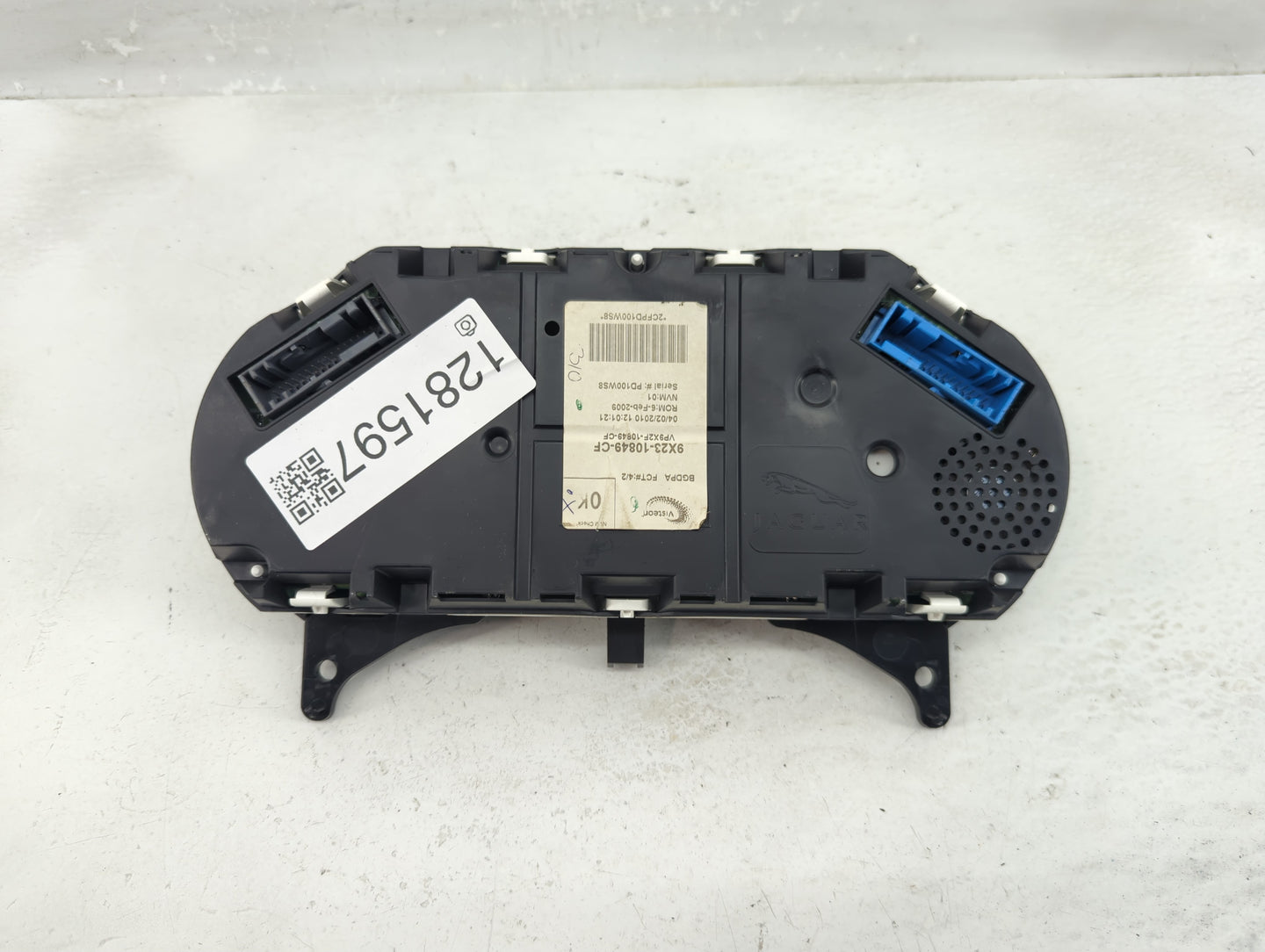 2010-2012 Jaguar Xf Instrument Cluster Speedometer Gauges P/N:VP9X2F-10849-CF 9X23-10849-CF Fits Fits 2010 2011 2012 OEM Use