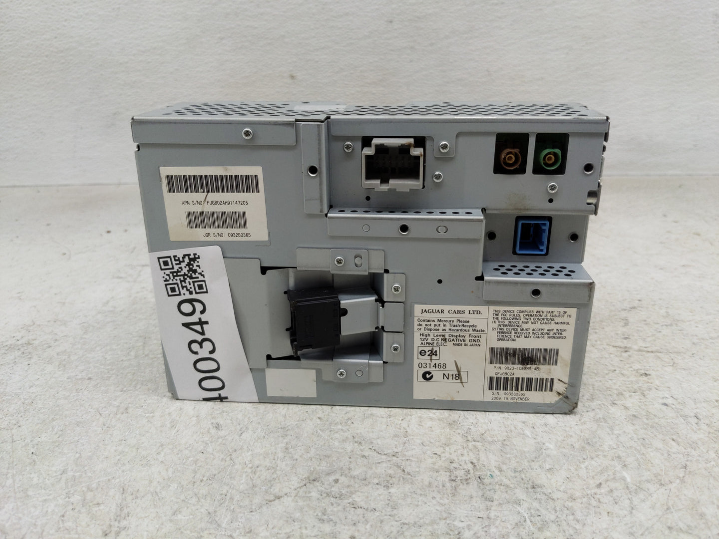 2010-2011 Jaguar Xf Information Display Screen - Oemusedautoparts1.com