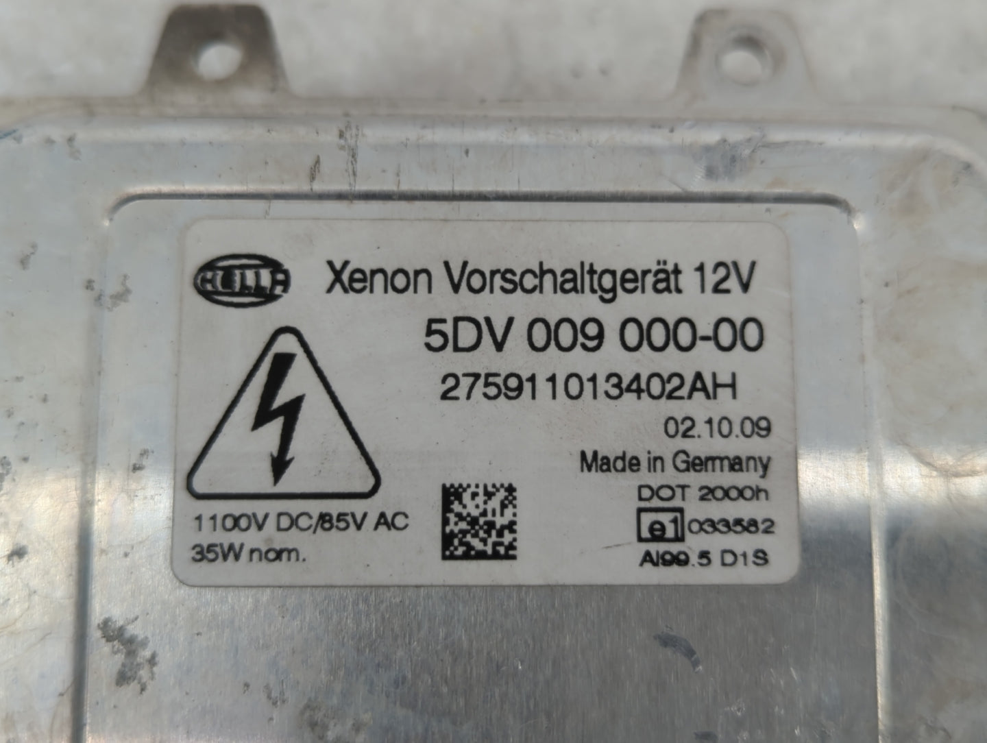 2009-2012 Jaguar Xf Headlight Ballast Head Light - Oemusedautoparts1.com