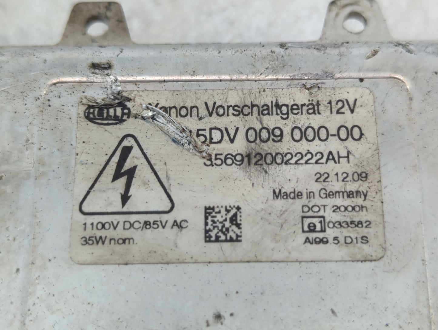 2009-2012 Jaguar Xf Headlight Ballast Head Light - Oemusedautoparts1.com