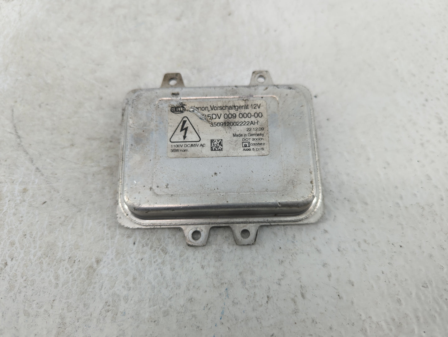 2009-2012 Jaguar Xf Headlight Ballast Head Light - Oemusedautoparts1.com