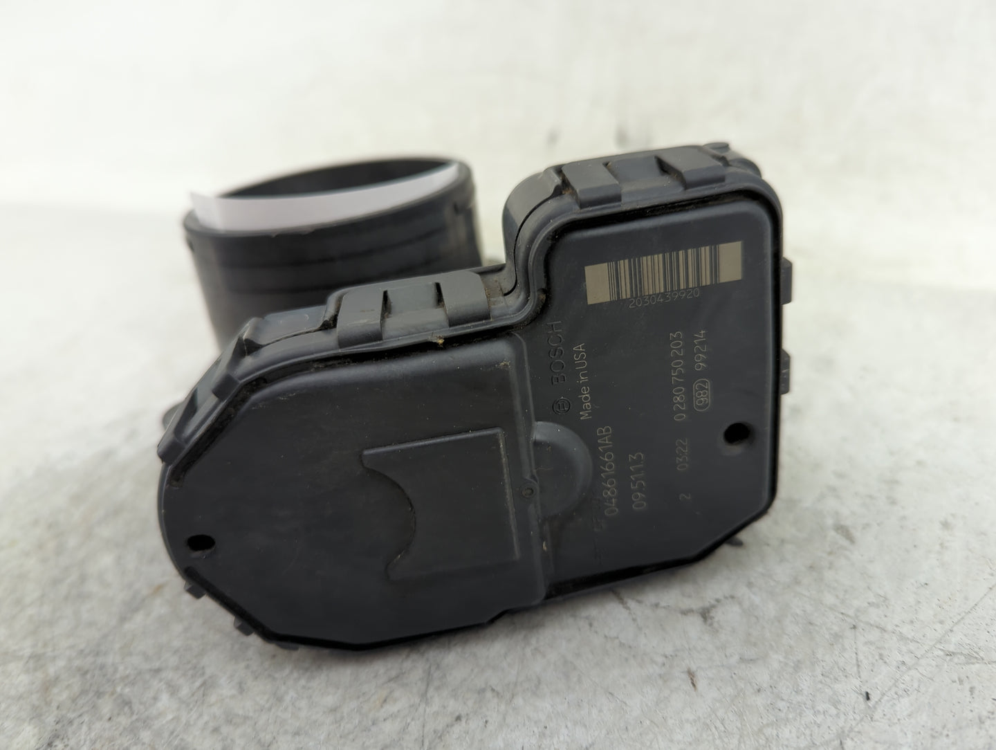 2007-2010 Jeep Commander Throttle Body P/N:04861661AB 0 280 750 203 Fits Fits 2007 2008 2009 2010 2011 2012 OEM Used Auto Pa