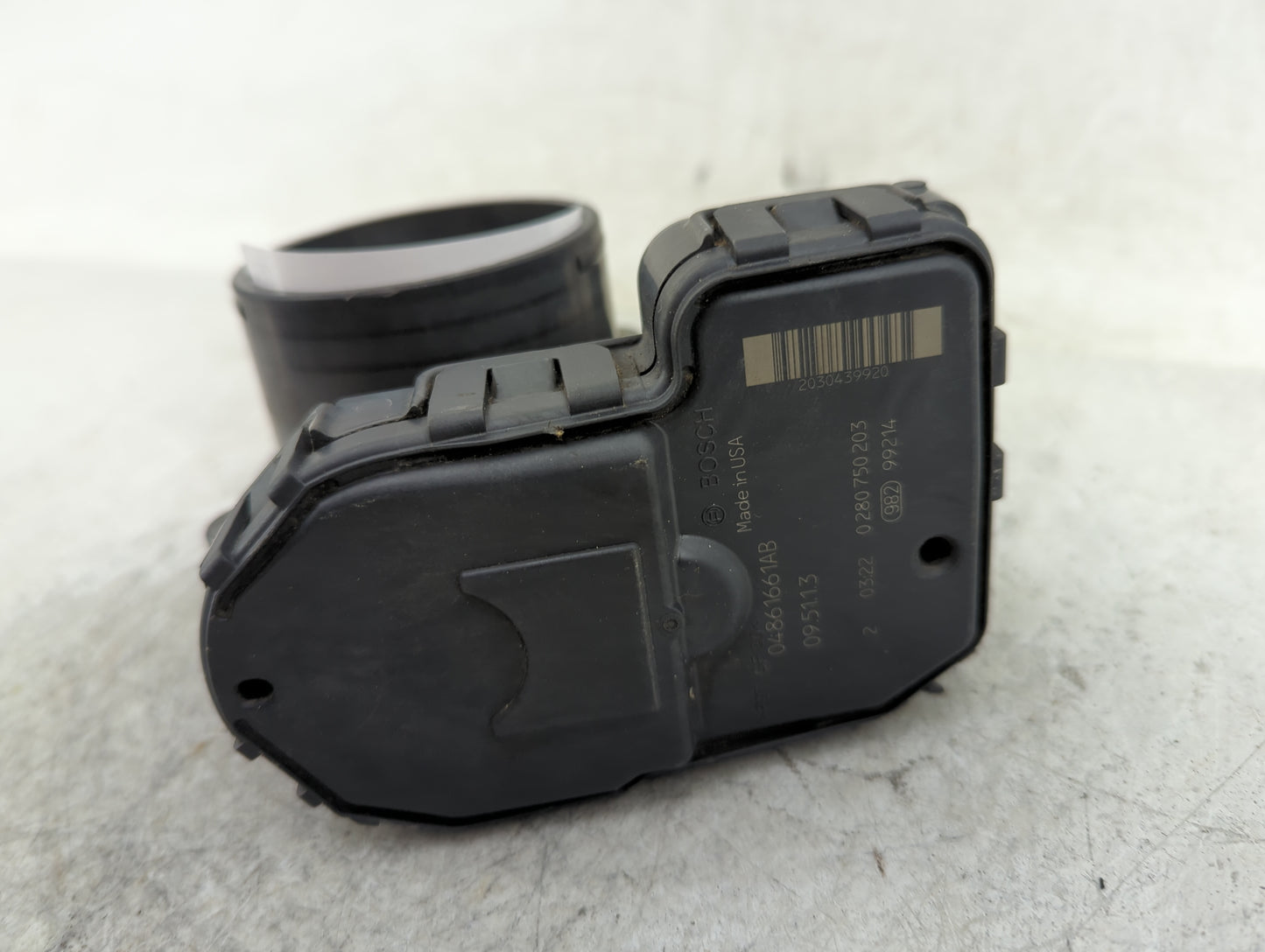2007-2010 Jeep Commander Throttle Body P/N:04861661AB 0 280 750 203 Fits Fits 2007 2008 2009 2010 2011 2012 OEM Used Auto Pa