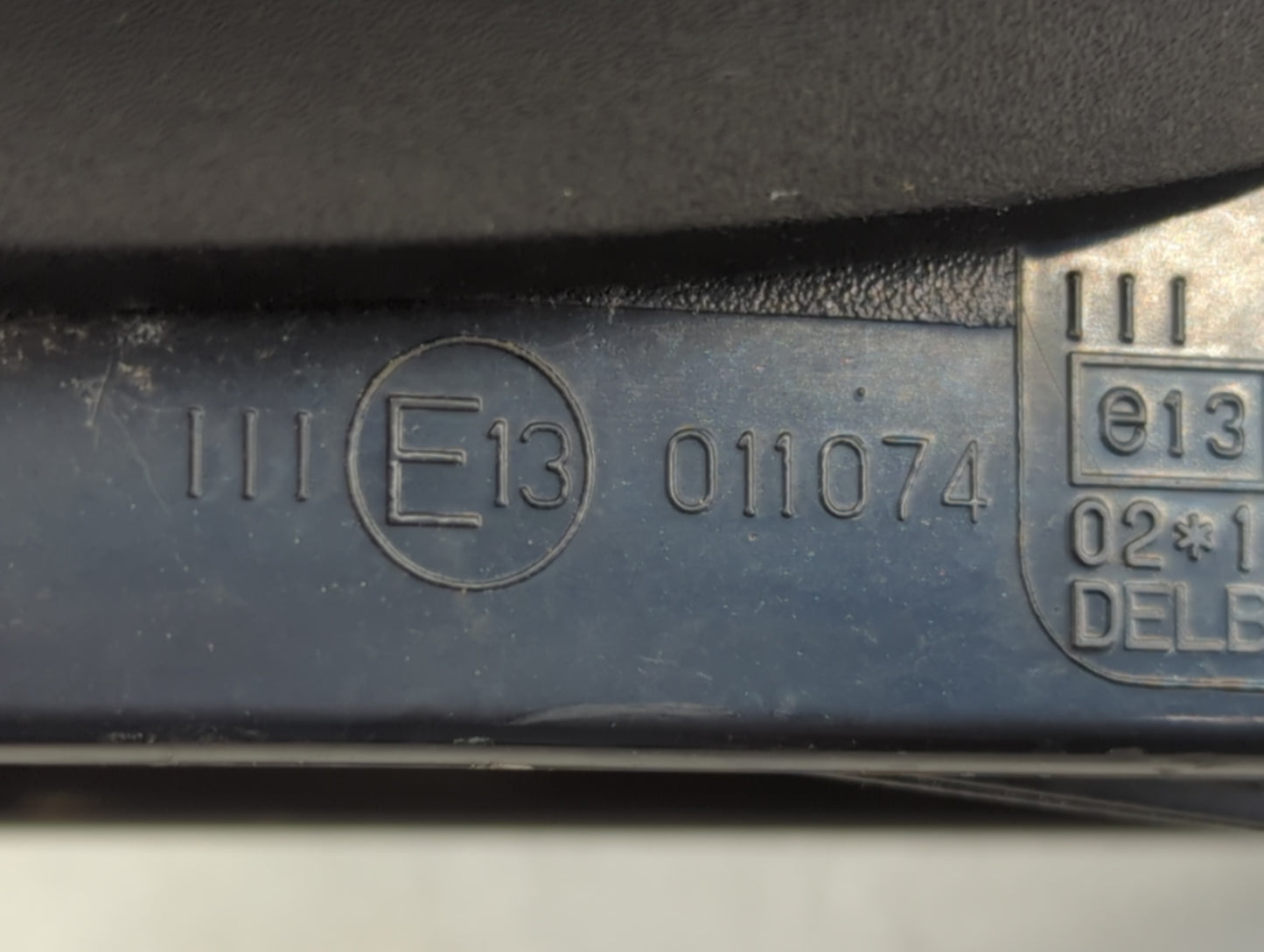 2007-2017 Jeep Compass Driver Left Side View Manual Door Mirror Black - Oemusedautoparts1.com