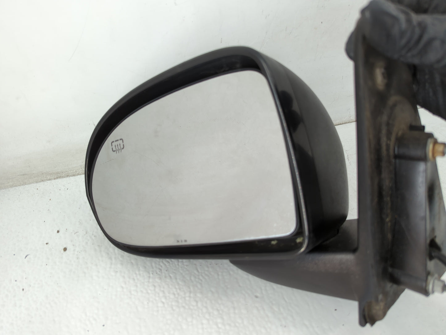 2007-2017 Jeep Compass Driver Left Side View Manual Door Mirror Black - Oemusedautoparts1.com