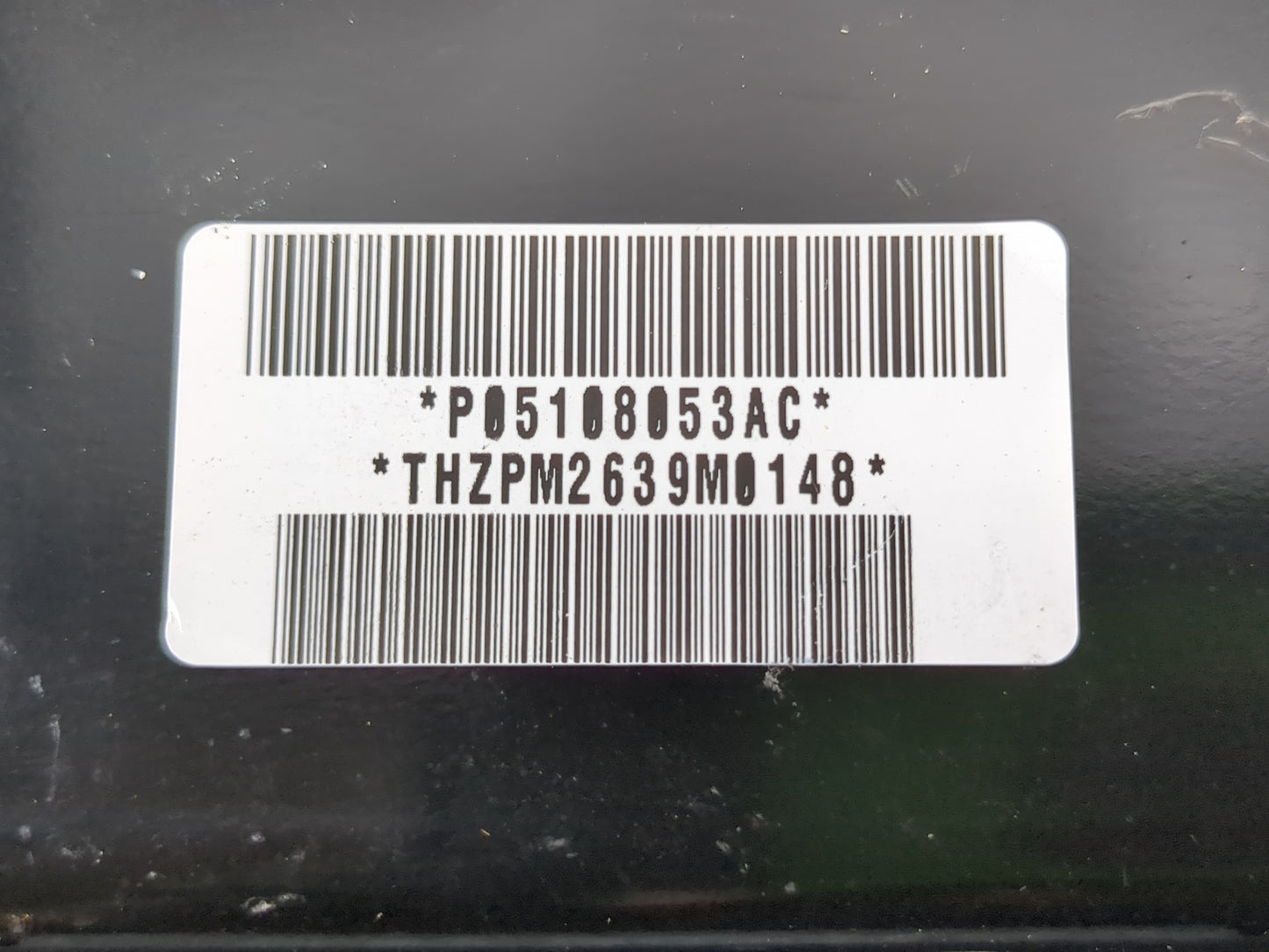 2010 Jeep Compass Air Bag Passenger Right Dashboard OEM P/N:P05108053AC Fits Fits 2009 2011 2012 2013 2014 2015 2016 2017 OE